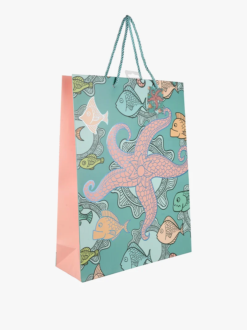 Sacchetto da regalo - acqua marina