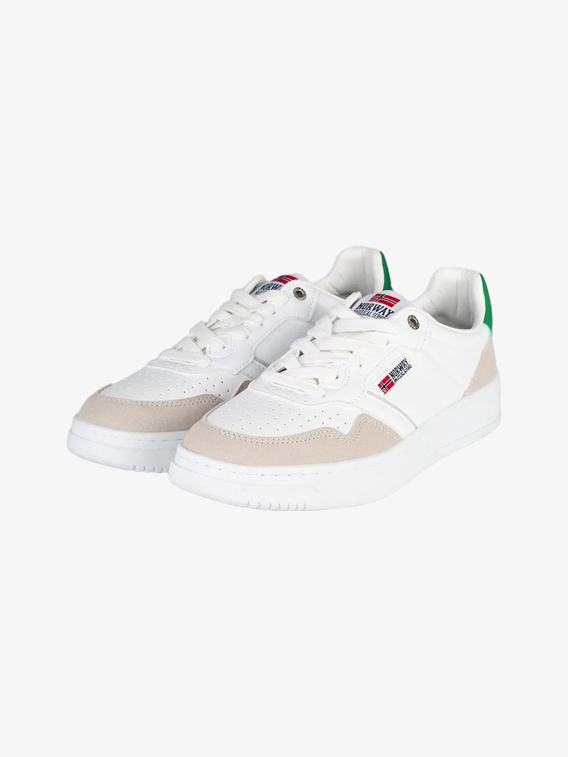 Sneakers basse da uomo - beige