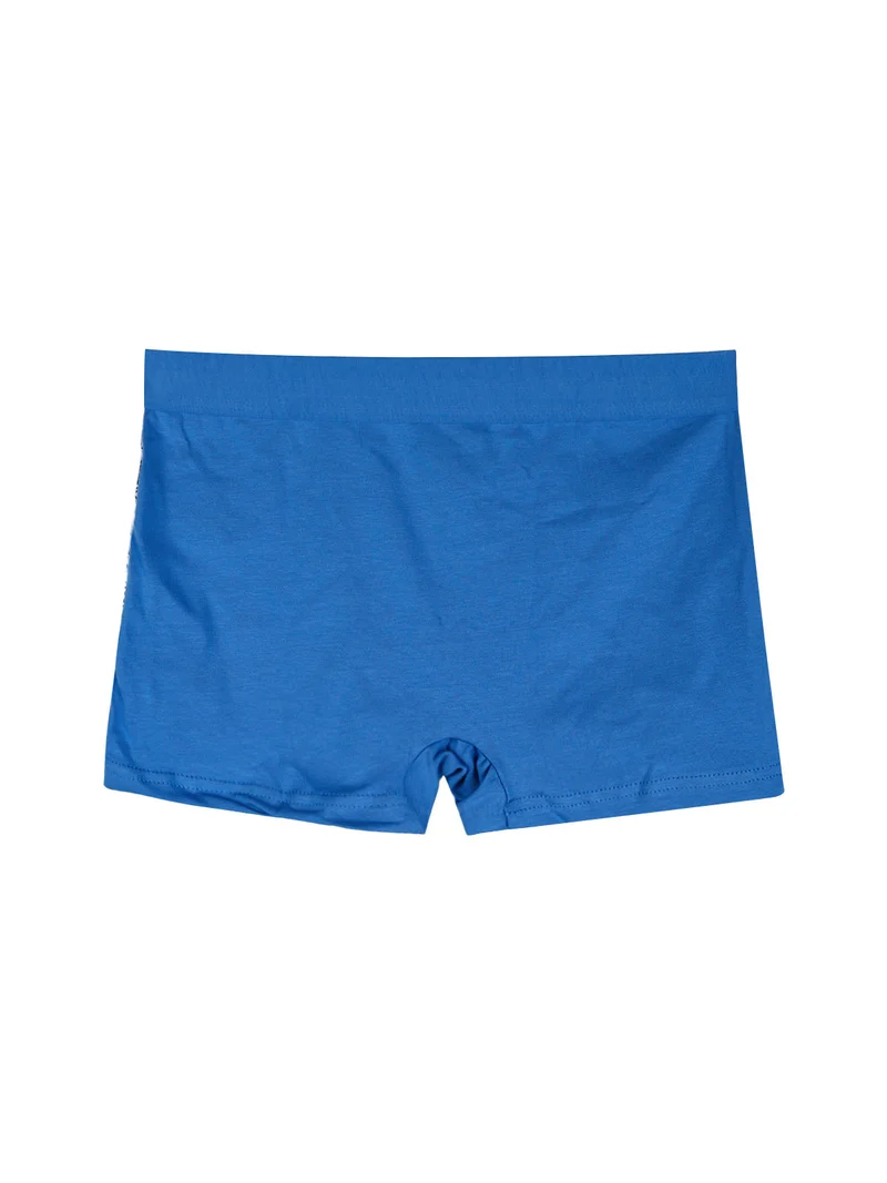 Boxer bambino in cotone - blu