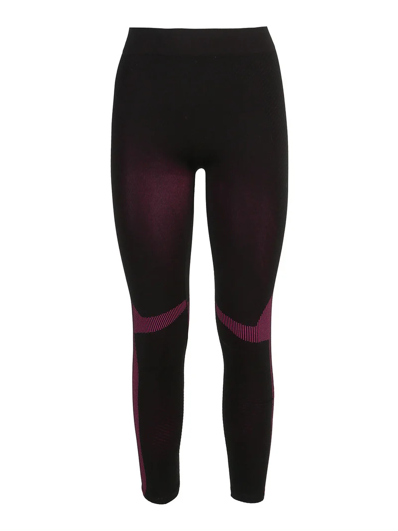 Leggings donna tecnico - nero