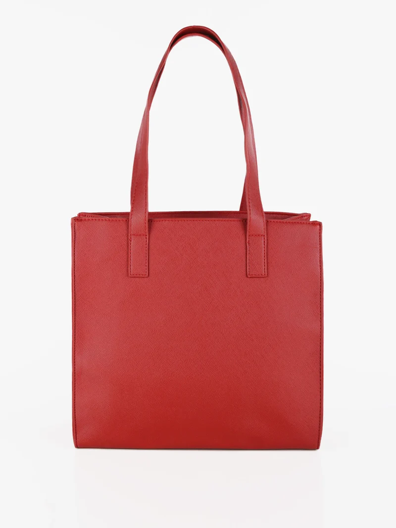 Borsa donna con stampa - rosso