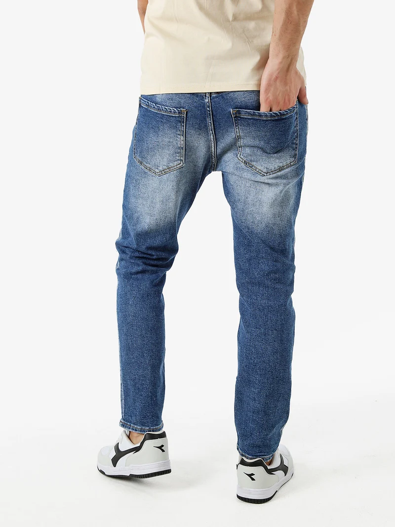 Jeans da uomo skinny con strappi - jeans