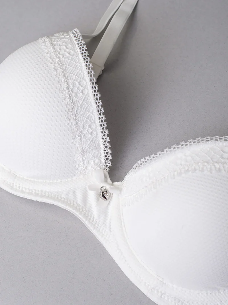 DARLING Reggiseno con coppe imbottite e ferretto COPPA B - bianco