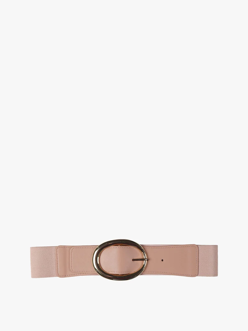 Cintura stringivita da donna con fibbia - rosa