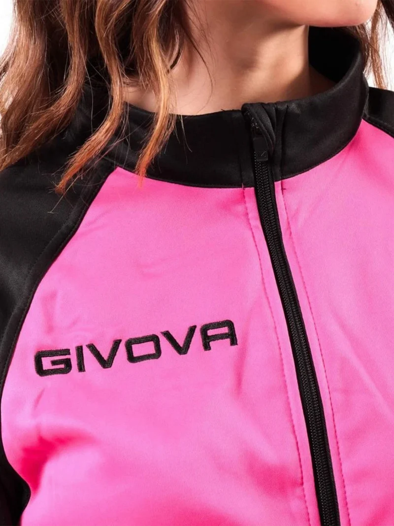 CUBA Completo tuta da donna 2 pezzi full zip - fucsia