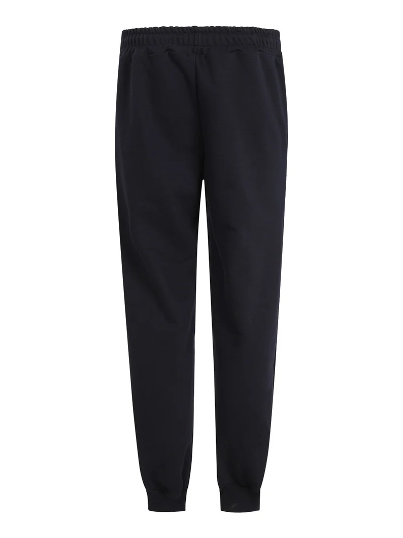 Pantaloni tuta da uomo in cotone - blu scuro