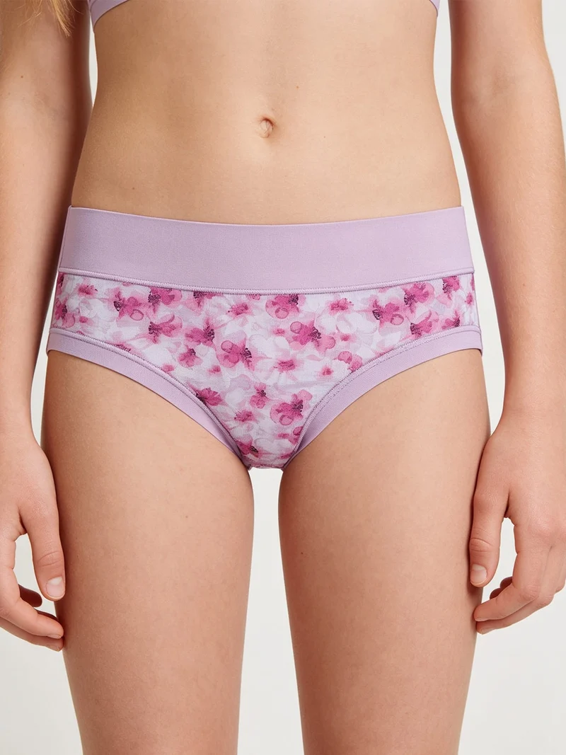Slip da bambina in cotone - lilla