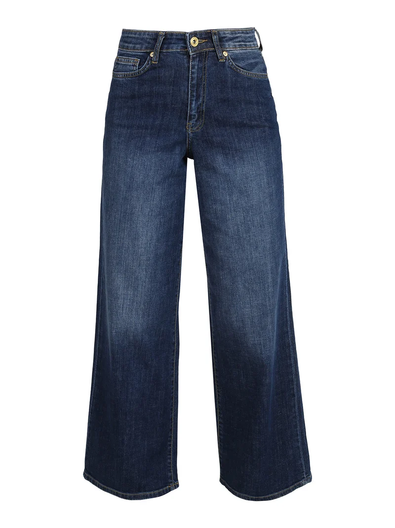 Jeans donna a gamba larga - jeans