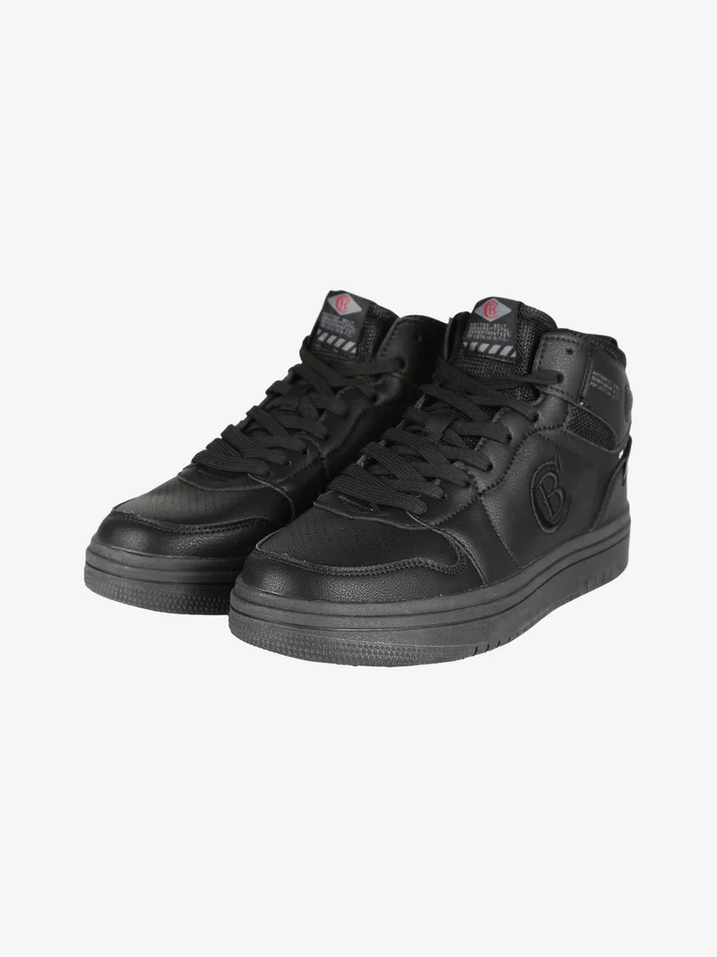 Sneakers alte sportive da uomo - nero