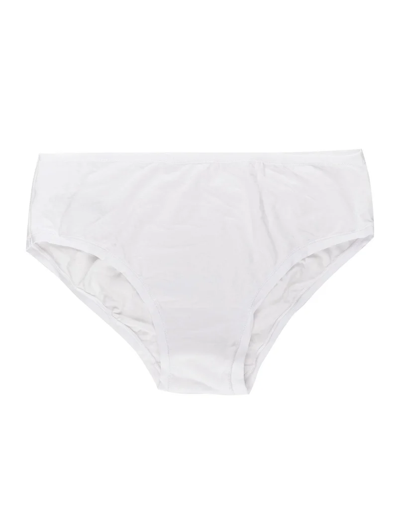 Slip donna in cotone - bianco