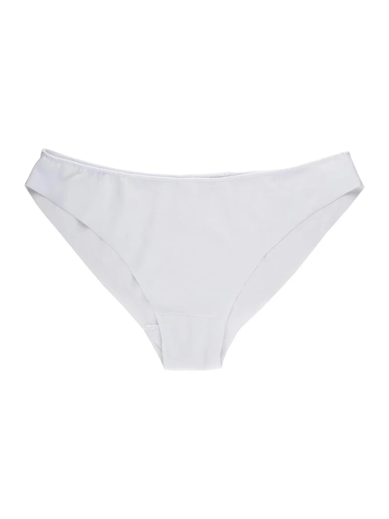 Slip in microfibra - bianco
