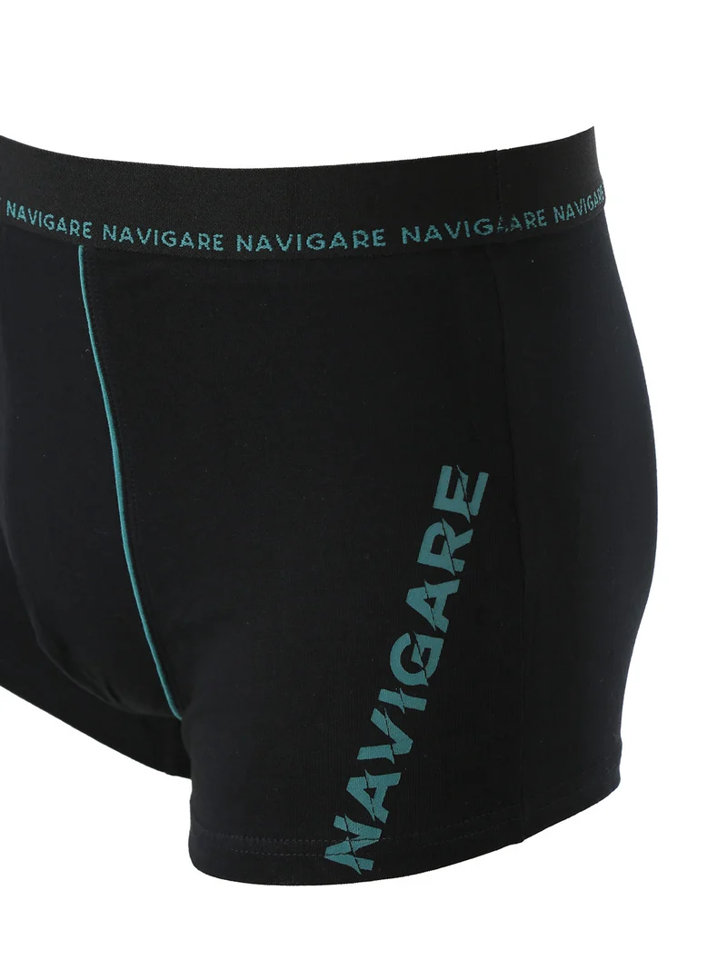 Boxer uomo in cotone - nero