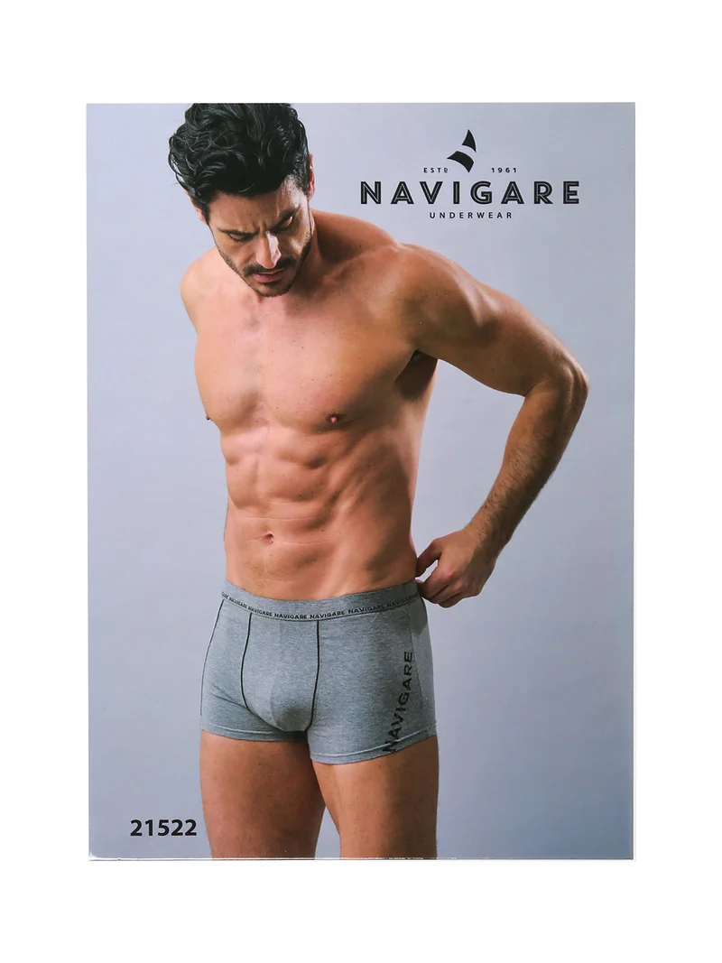 Boxer uomo in cotone - nero