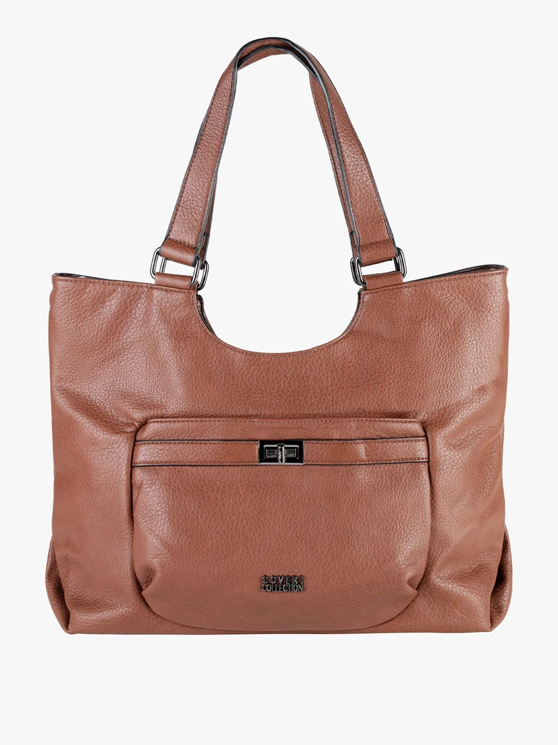 Borsa donna a spalla - marrone
