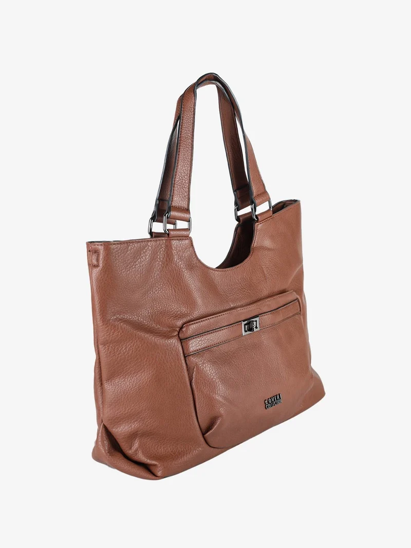 Borsa donna a spalla - marrone
