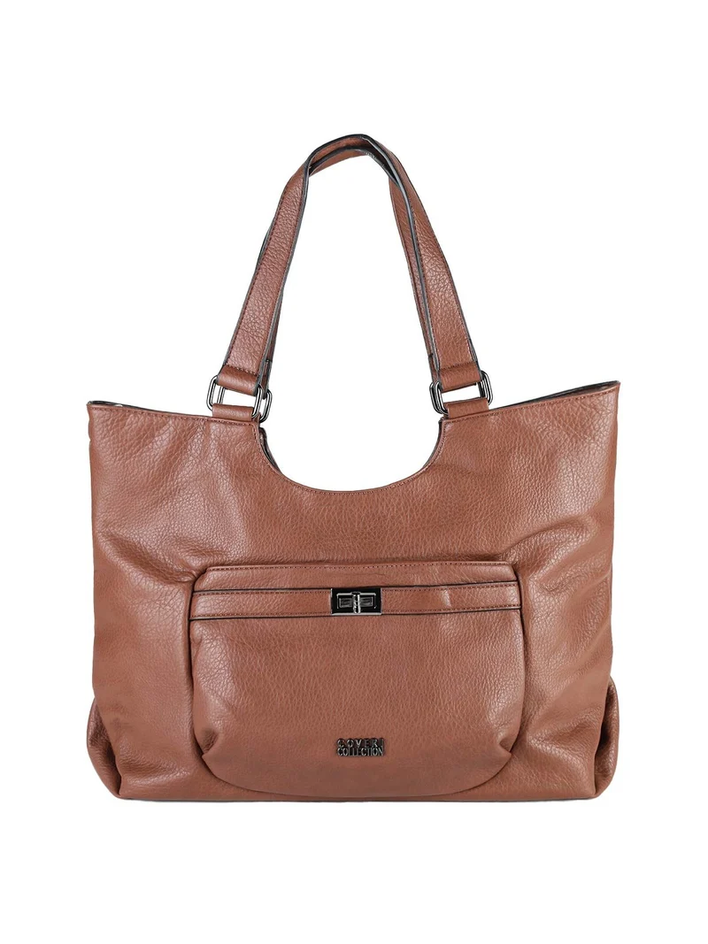 Borsa donna a spalla - marrone