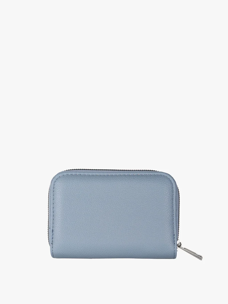 Portafoglio donna con borchie - blu