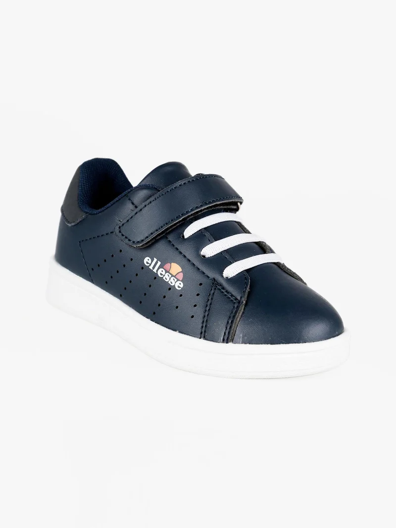 Sneakers basse con cinturino a strappo - blu
