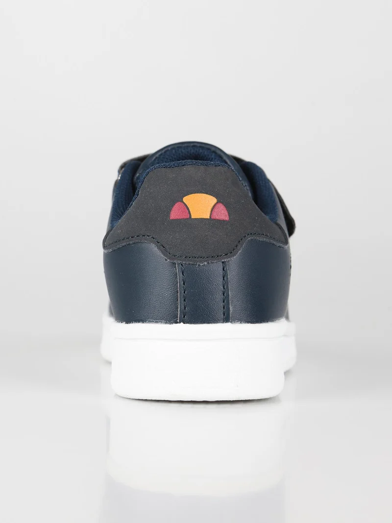 Sneakers basse con cinturino a strappo - blu