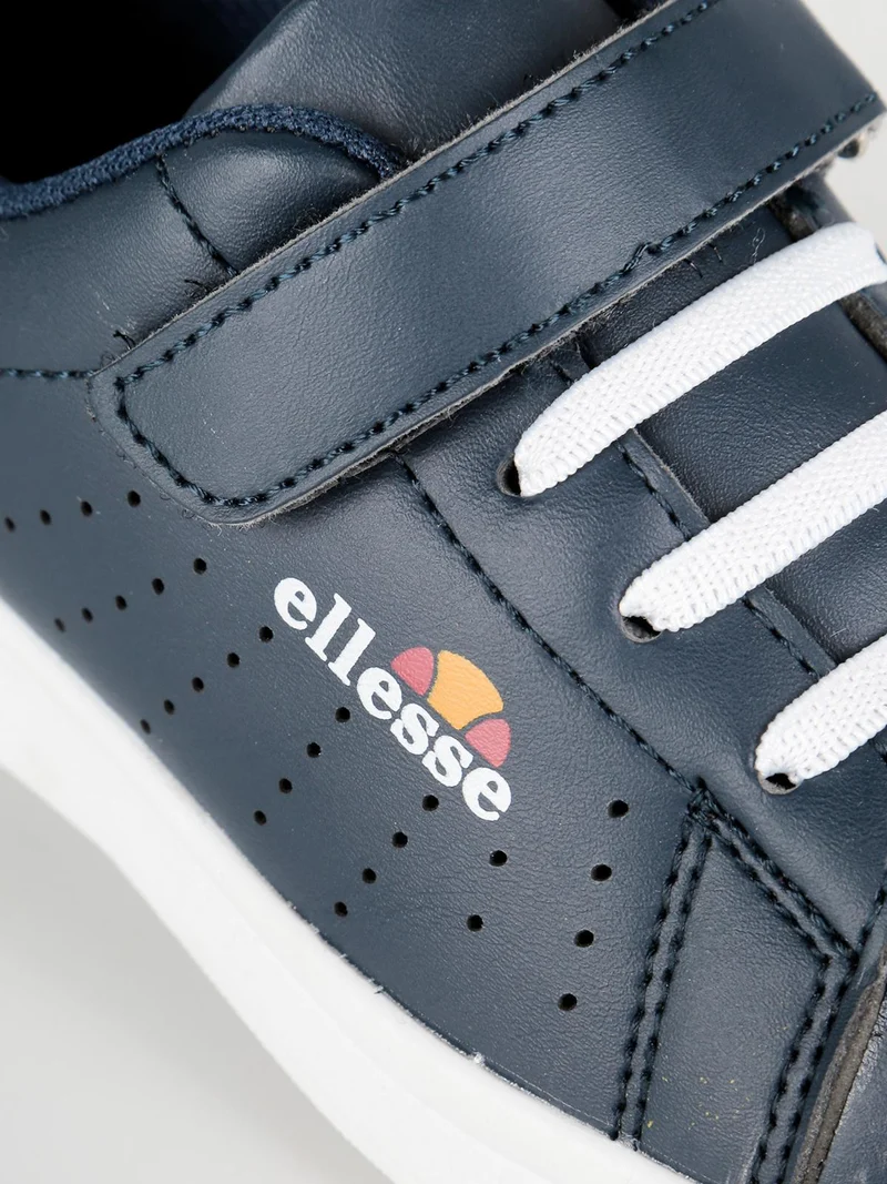 Sneakers basse con cinturino a strappo - blu