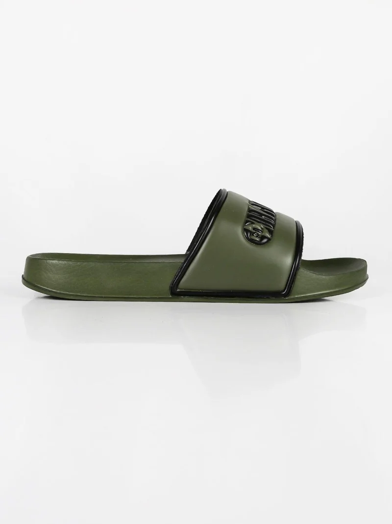 Ciabatte mare fascia logo - verde