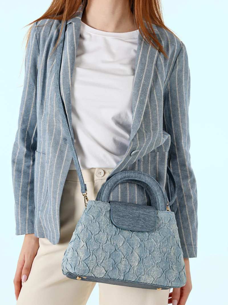 Borsa donna a mano in jeans - jeans
