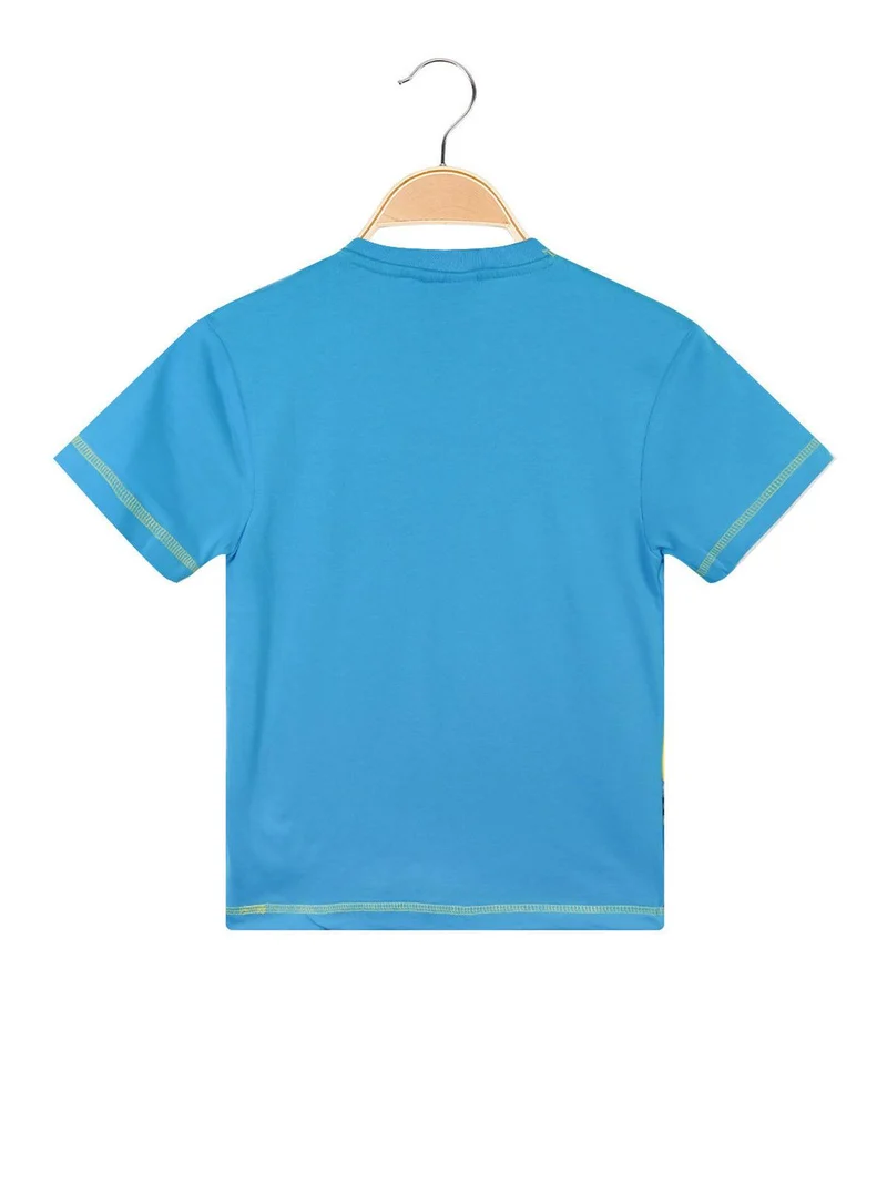 Minion t-shirt bambino con stampa - blu