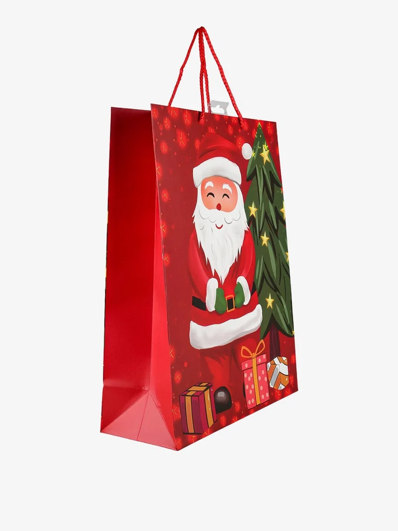 Sacchetto regalo Babbo Natale grande