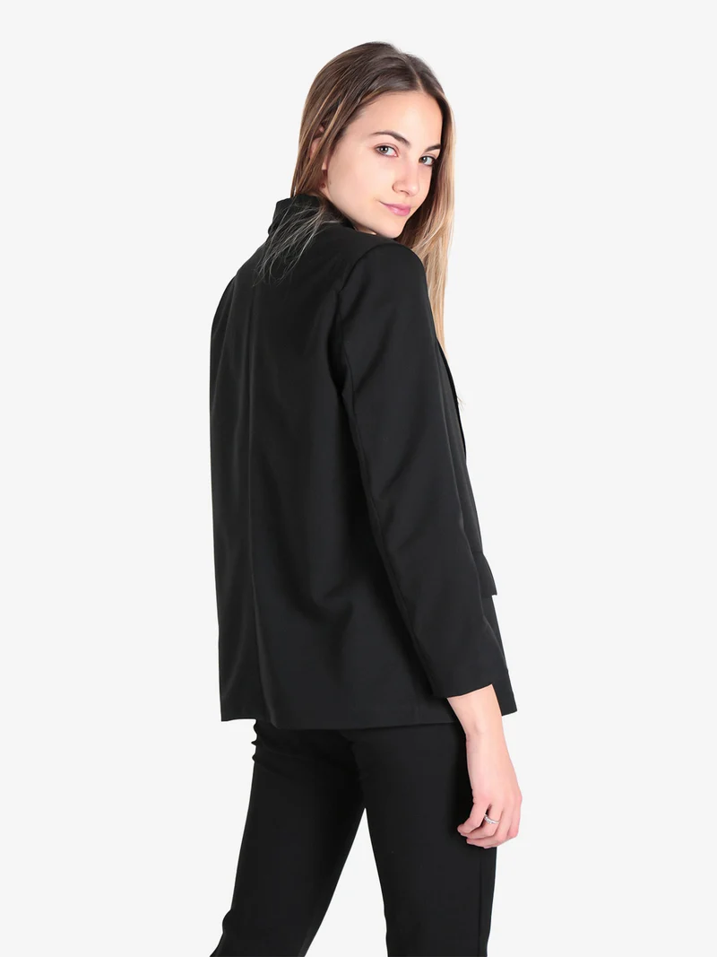 Blazer donna aperto - nero