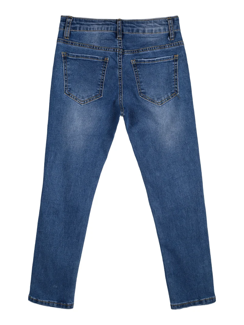 Jeans skinny da ragazzo con strappi - jeans