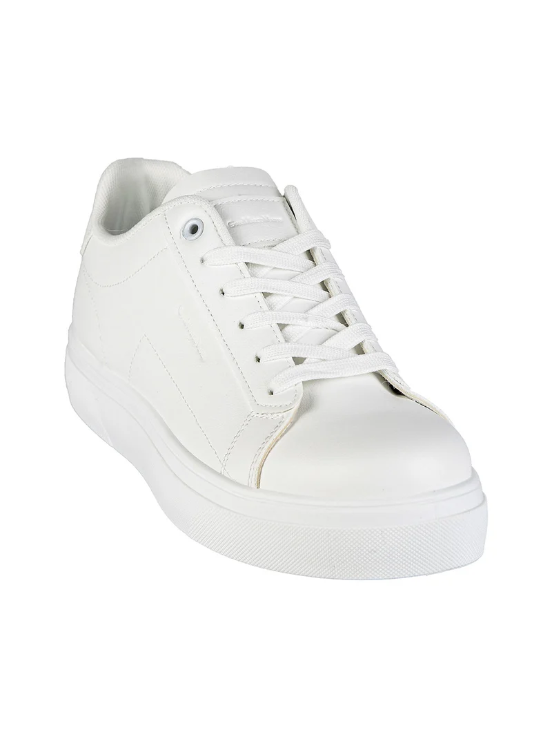 Sneakers stringate da uomo - bianco