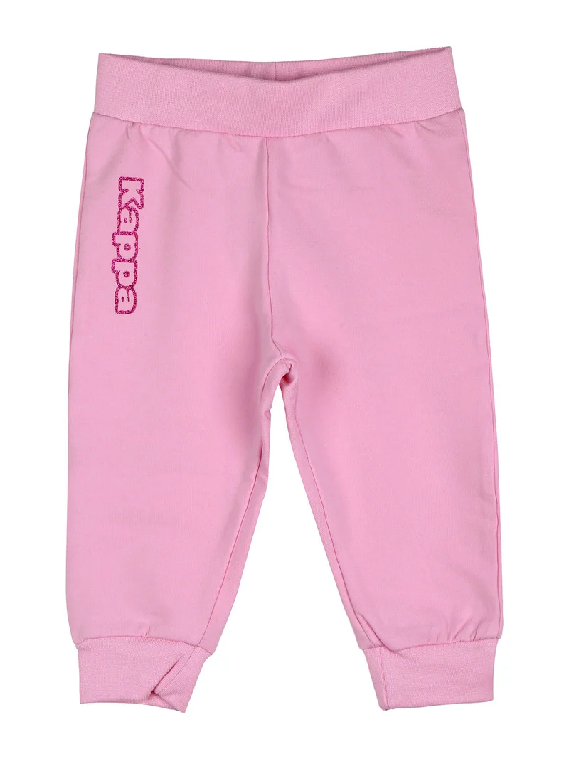 Completo tuta 2 pezzi da neonata con felpa e pantaloni in cotone - bianco