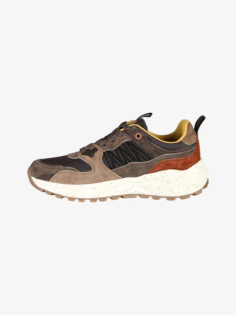 Sneakers da uomo stringate - marrone