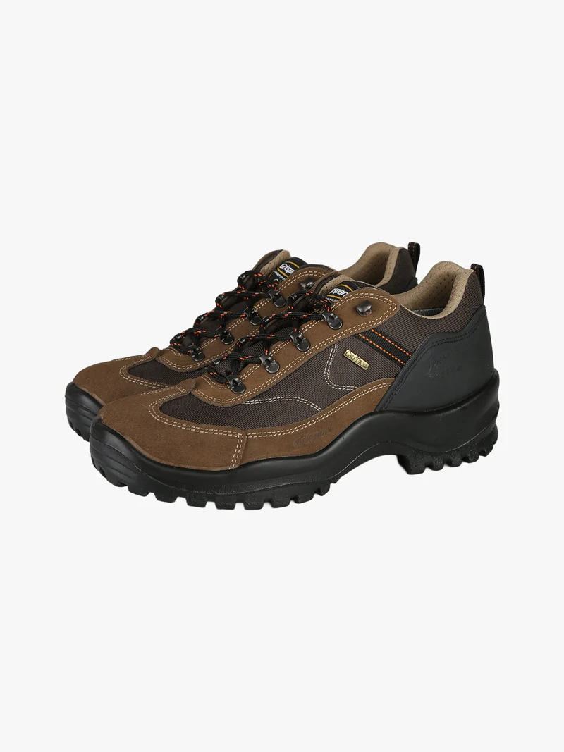 Scarpe trekking da uomo in pelle - marrone