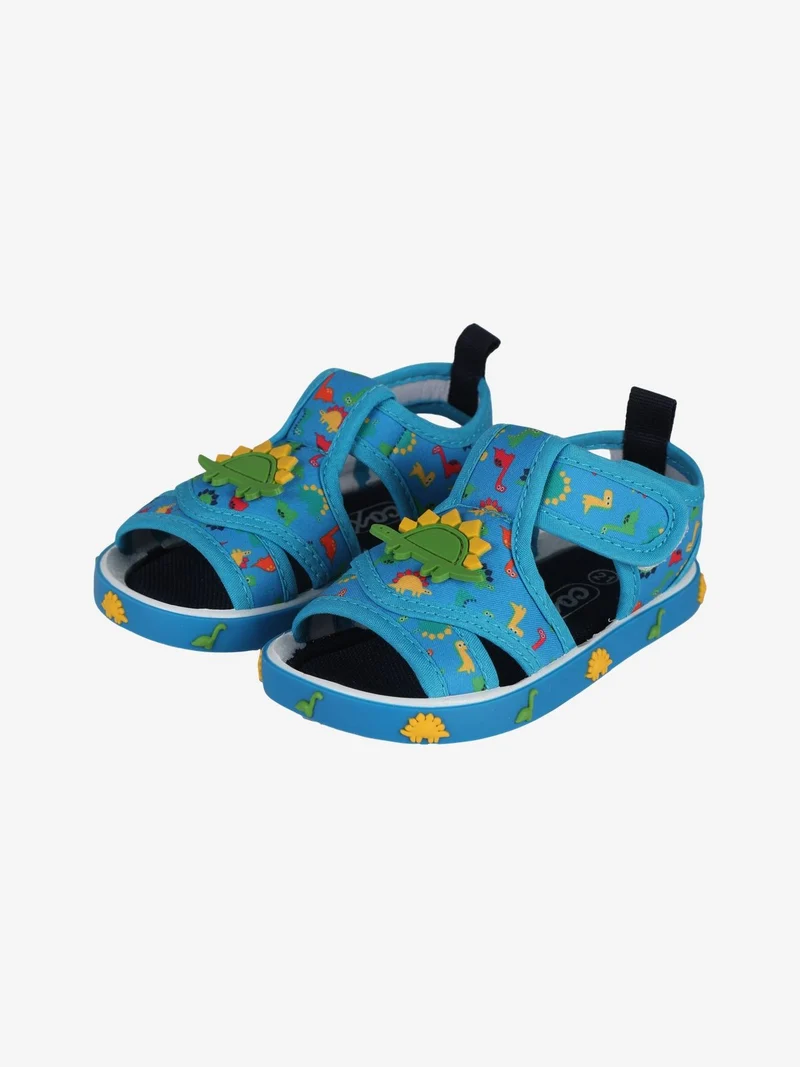 Sandali da bambino con strappo - azzurro