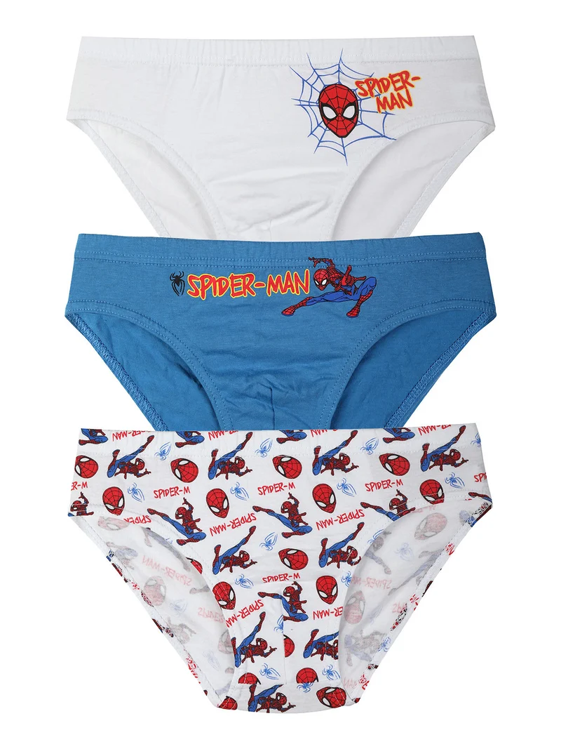 Set di 3 slip da bambino con stampe - blu