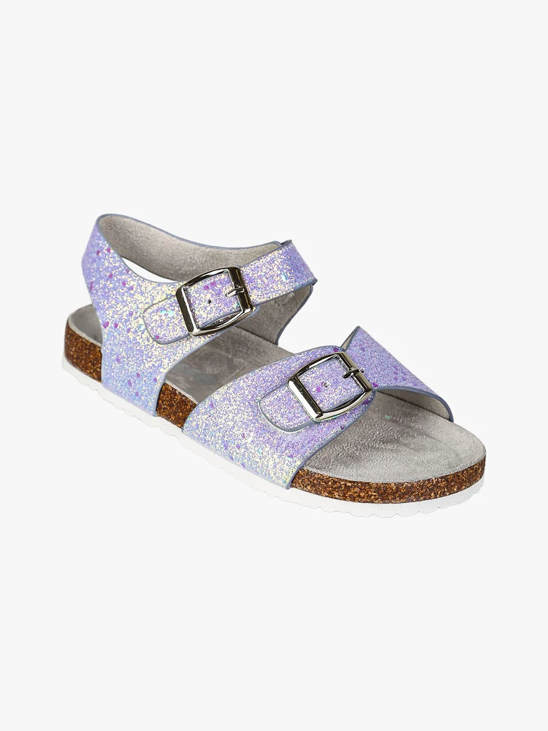 Sandali glitter da ragazza - lilla