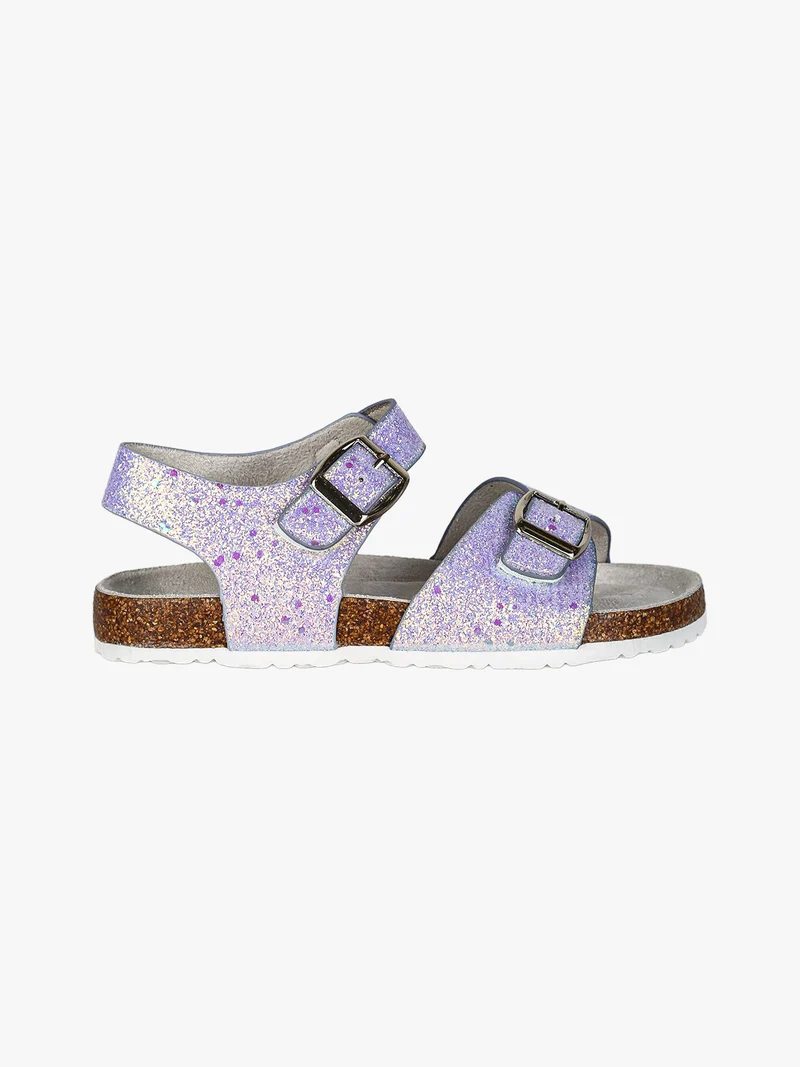 Sandali glitter da ragazza - lilla
