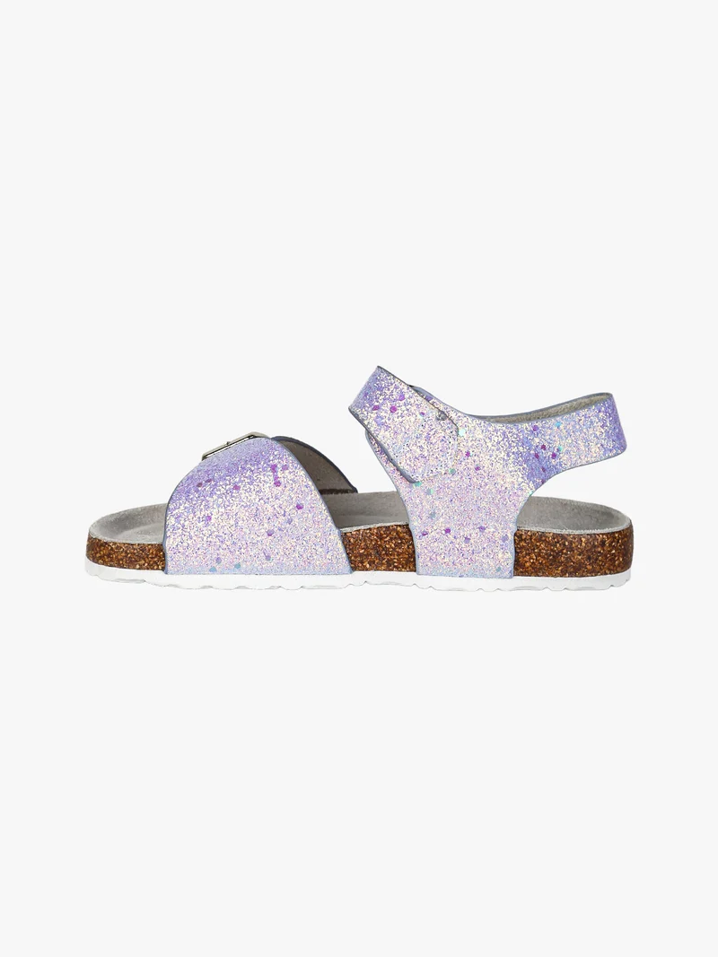 Sandali glitter da ragazza - lilla