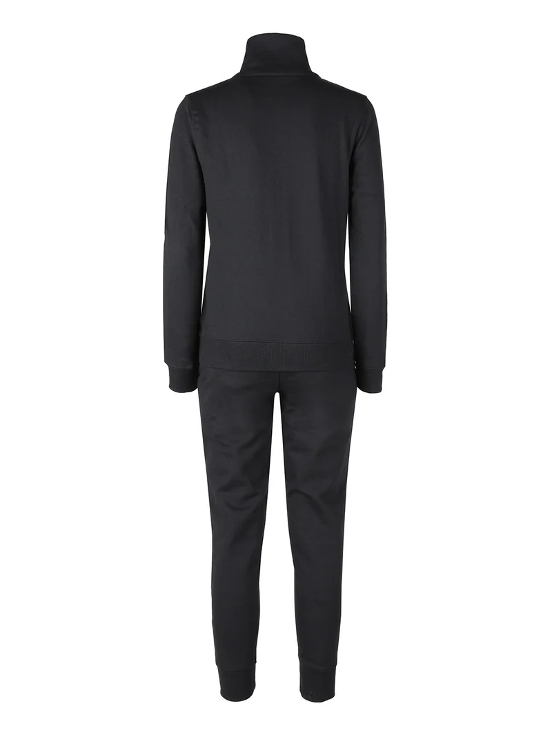 Tuta da donna 2 pezzi full zip - nero