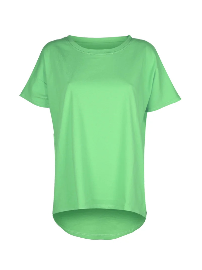 T-shirt donna oversize - verde chiaro