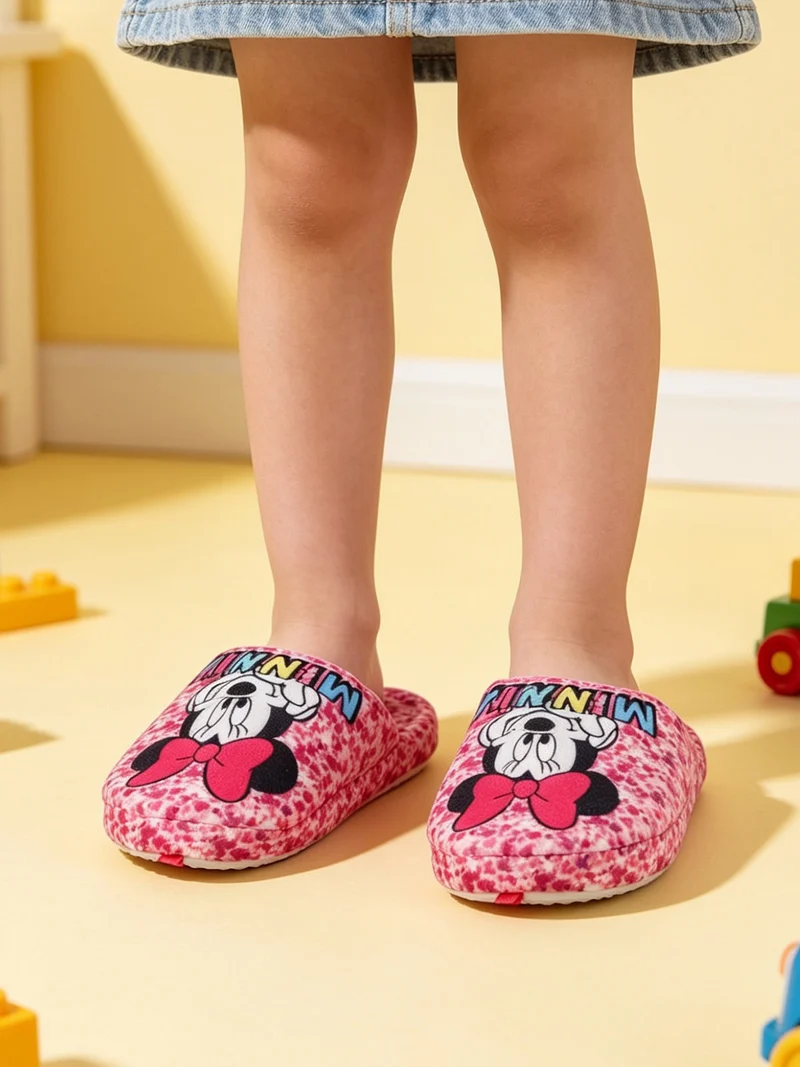 Minnie pantofole da bambina - fucsia