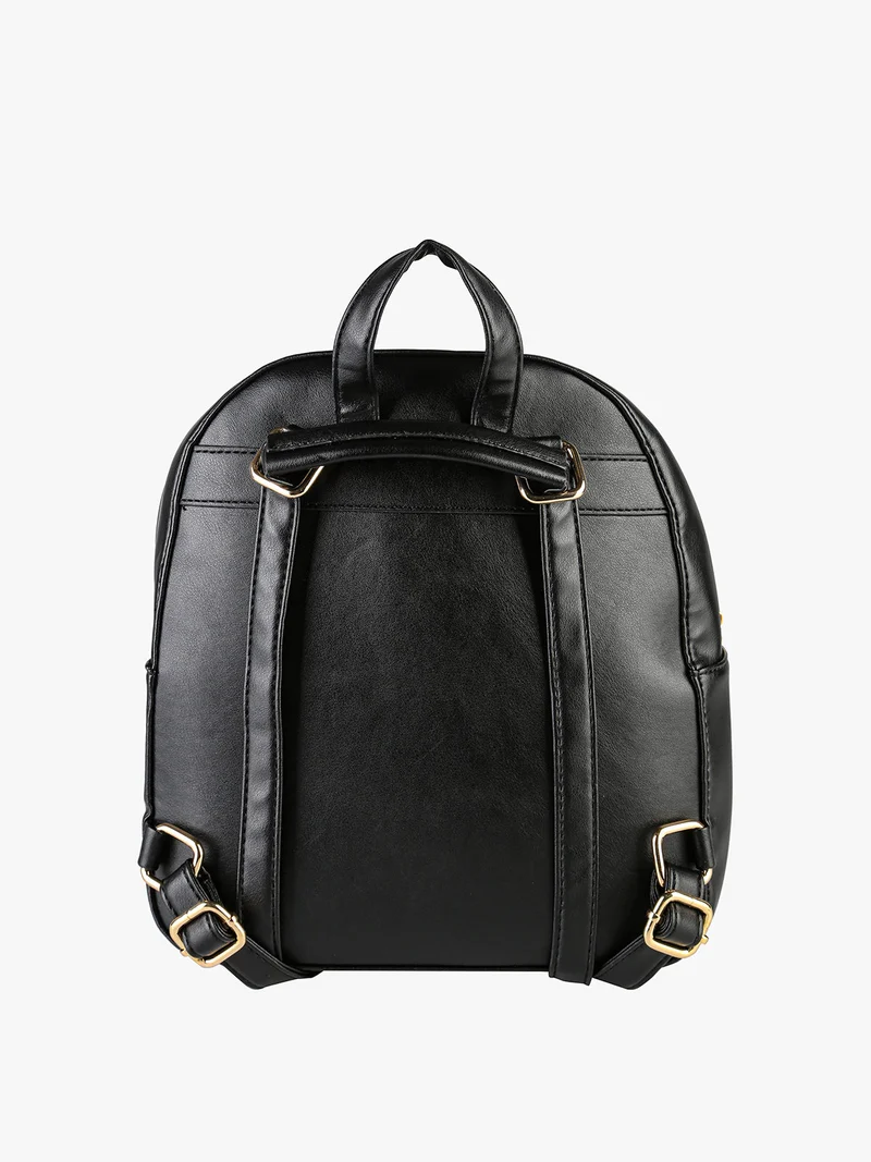 Zaino donna con logo - nero