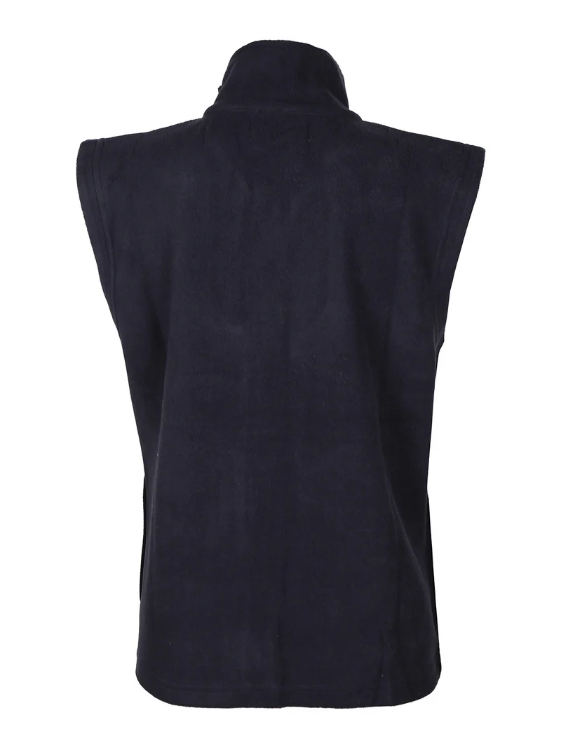 Gilet da donna in pile - blu scuro