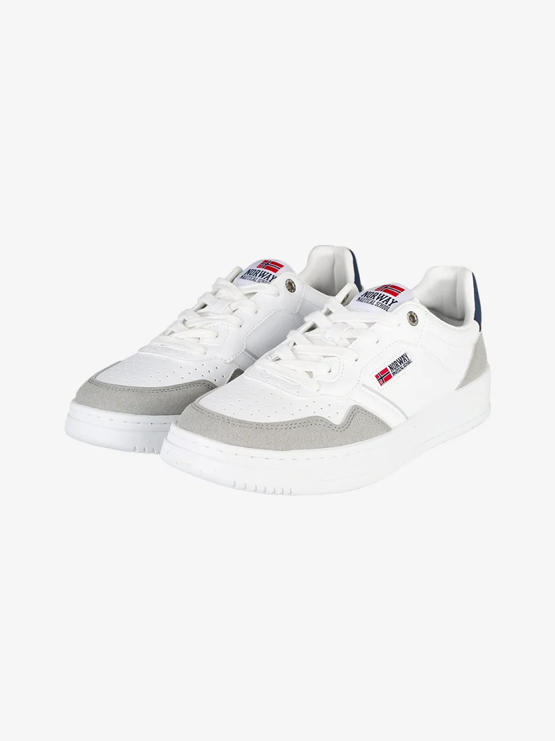 Sneakers basse da uomo - grigio