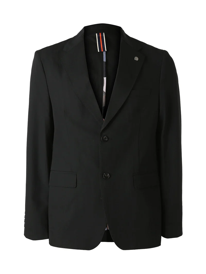 Blazer classico da uomo - nero