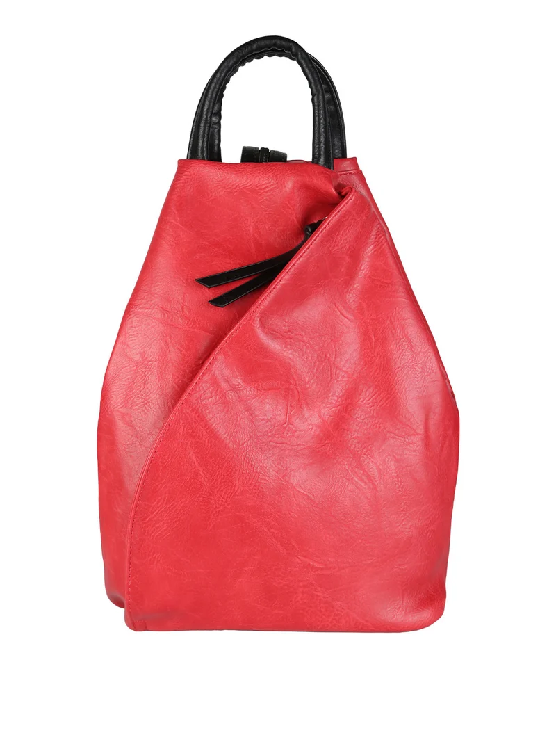 Zaino da donna in ecopelle - rosso