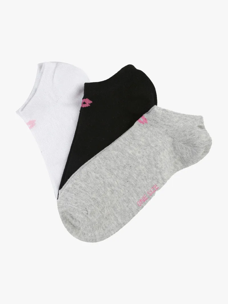 Calzini corti donna. Confezione da 3 paia - assortito