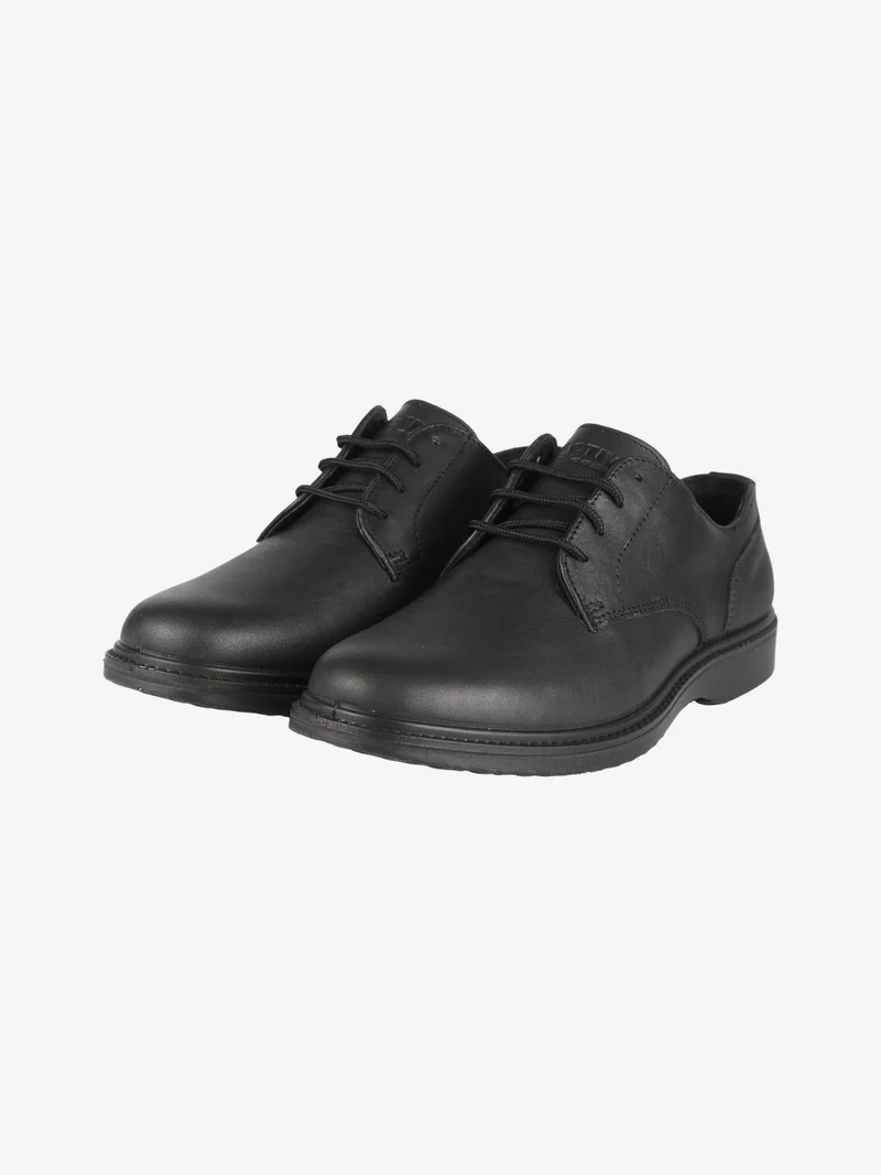 Scarpe classiche in pelle da uomo - nero