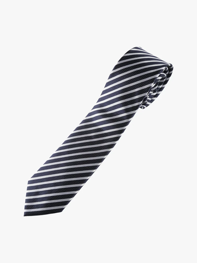 Cravatta classica da uomo - blu scuro